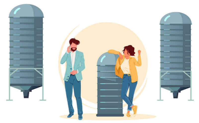 silos organizzativi